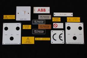Collection of Previously Engraved Trade Signs.